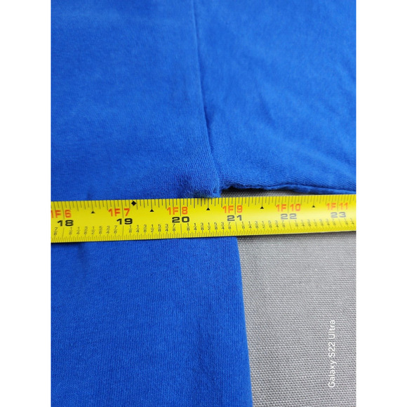 Compioni Del Mondo Italia Mens Shirt Signatures Large Blue - Picture 7 of 10